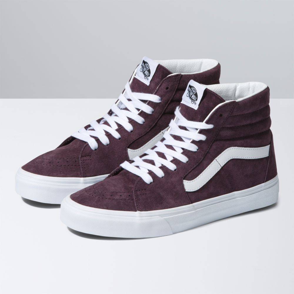 Vans sk8 hot sale hi bordo