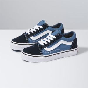 Vans Old Skool Çocuk Classic Lacivert Beyaz | 356HSKYFW